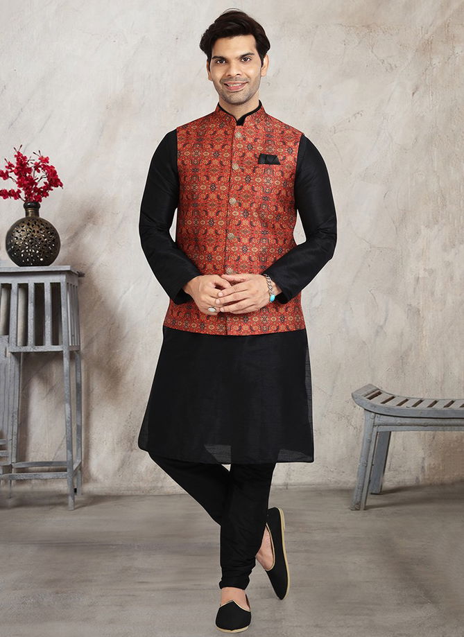 Festive Wear Wholesale Kurta Pajama With Jacket Collection